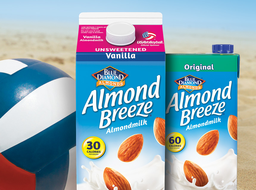 almond breeze logo